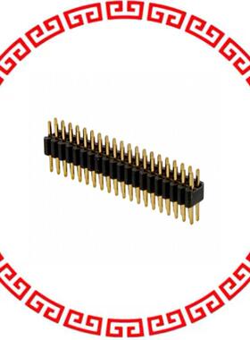 20021111-00040T4LF CONN HEADER 40POS UNSHD VERT