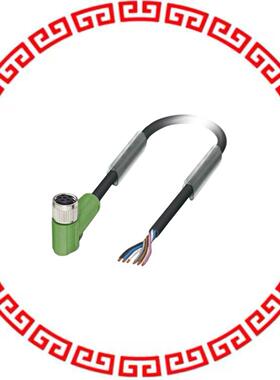 1522244 CBL FMALE RA TO WIRE 6POS 4.92'