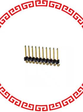 1-87258-0 CONN HEADER 10POS R/A GOLD