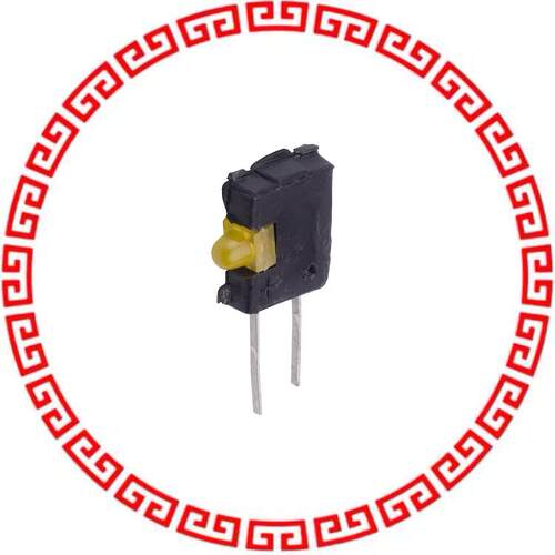 5350T7 LED YELLOW T-3/4 RT ANG PCB