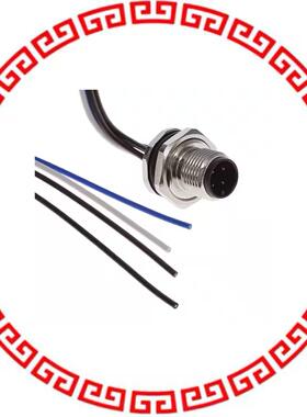 T4171010004-001 CBL MALE TO WIRE LEAD 5POS 0.66'