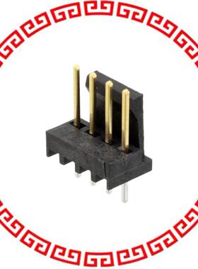 3-647116-4 CONN HEADER 4POS VERT .100 GOLD