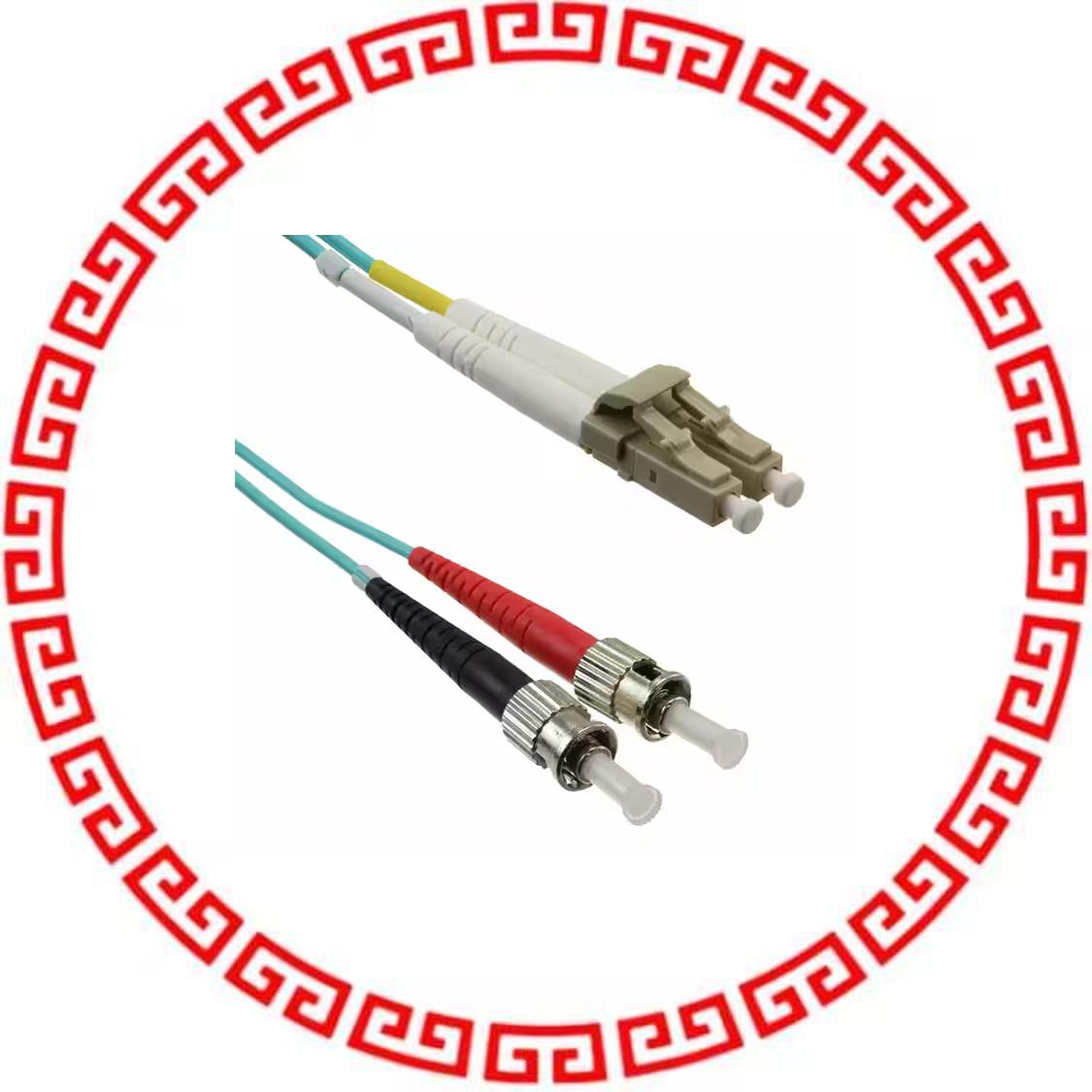 913M-2-3-00500-PL FIBER OPTIC CBL LC-ST DUPLEX 5M