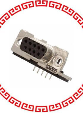 5-106505-2 CONN D-SUB RCPT 9POS R/A SOLDER