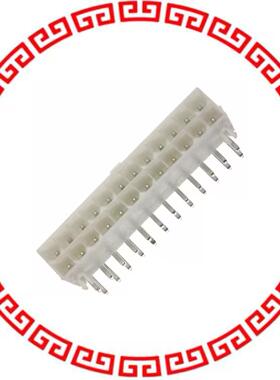 39300240 CONN HEADER 24POS 4.2MM R/A TIN