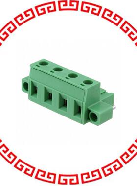 1858785 TERM BLOCK PLUG 4POS STR 7.62MM