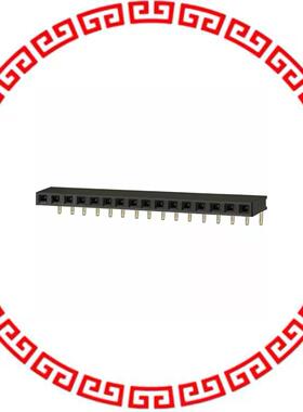 PPPC161LGBN-RC CONN FEMALE 16POS .100 R/A GOLD