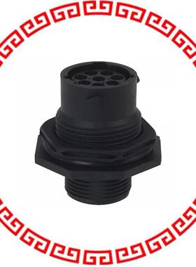 UTS7128S CONN RCPT HSNG FMALE 8POS PNL MT