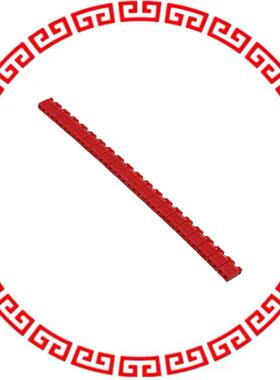 929951-00 SHUNT 2 POS RED 1=STRIP OF 20