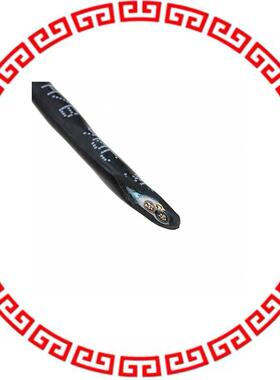 45092 BK005 CABLE 2 COND 24AWG BLACK 100'