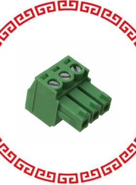 OSTTJ0331530 TERM BLOCK PLUG 3POS STR 3.81MM
