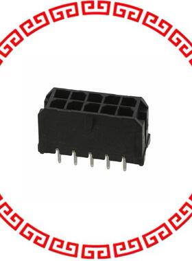 430451027 CONN HEADER 10POS VERT TIN T/H