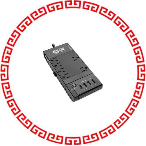 TLP66USBR SURGE PROTECTOR POWER STRIP 6-OU