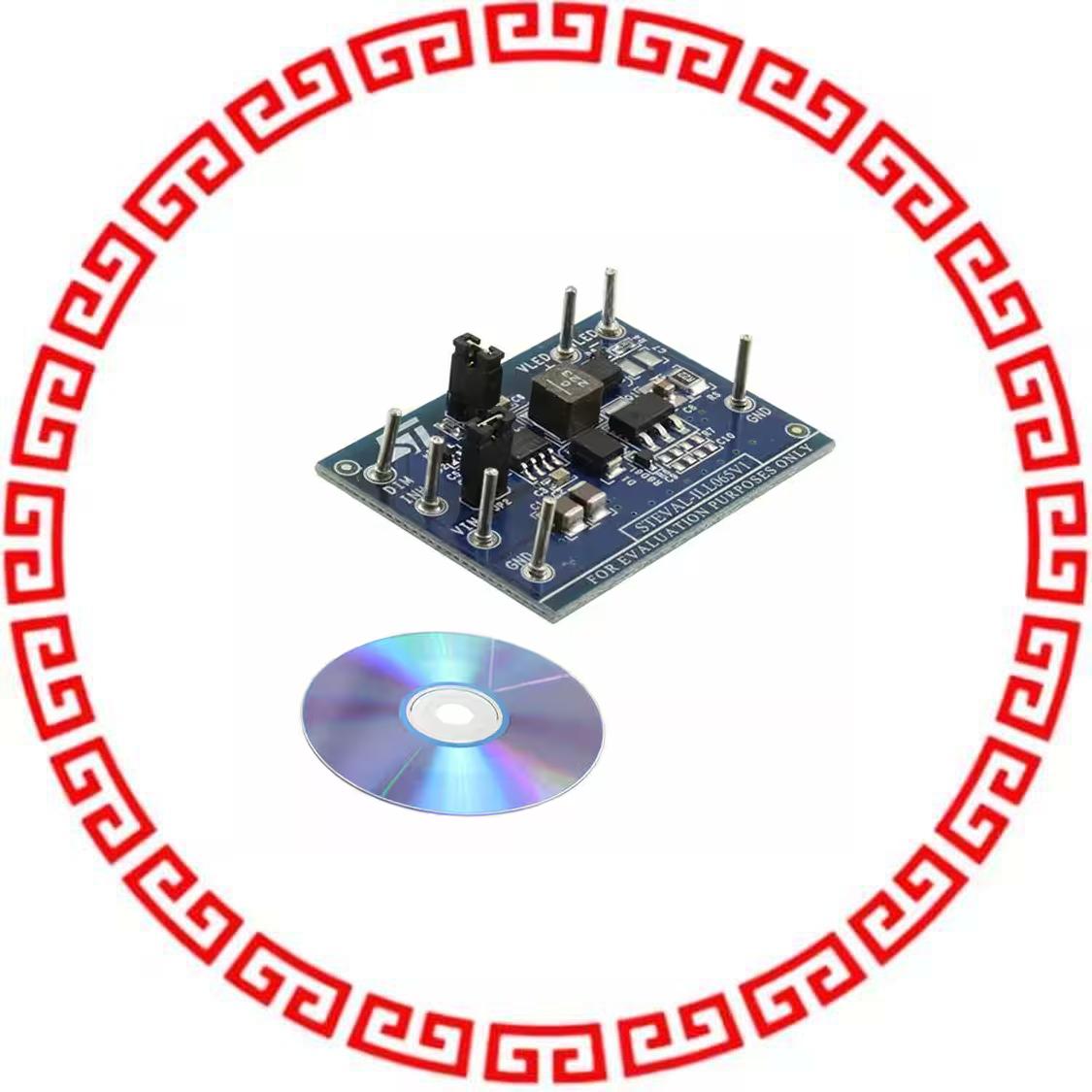 STEVAL-ILL065V1 EVAL BD 3A LED DVR LED5000 BB+