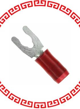 52929-1 CONN SPADE TERM 16-22AWG #6 RED
