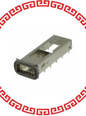 2170752-2 CAGE ASSEMBLY, QSFP28 1X1, GASKE