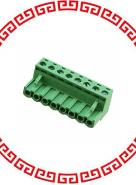 TJ0851530000G TERM BLOCK PLUG 8POS STR 5.08MM
