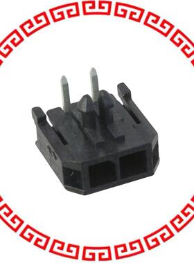 436500202 HEADER 2POS R/A GOLD T/H