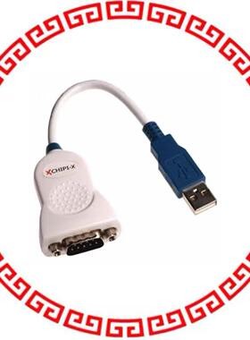 CHIPI-X10 CABLE USB RS232 10CM DB9