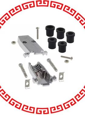 979-009-020R121 BACKSHELL DB9 METALIZED PLASTIC