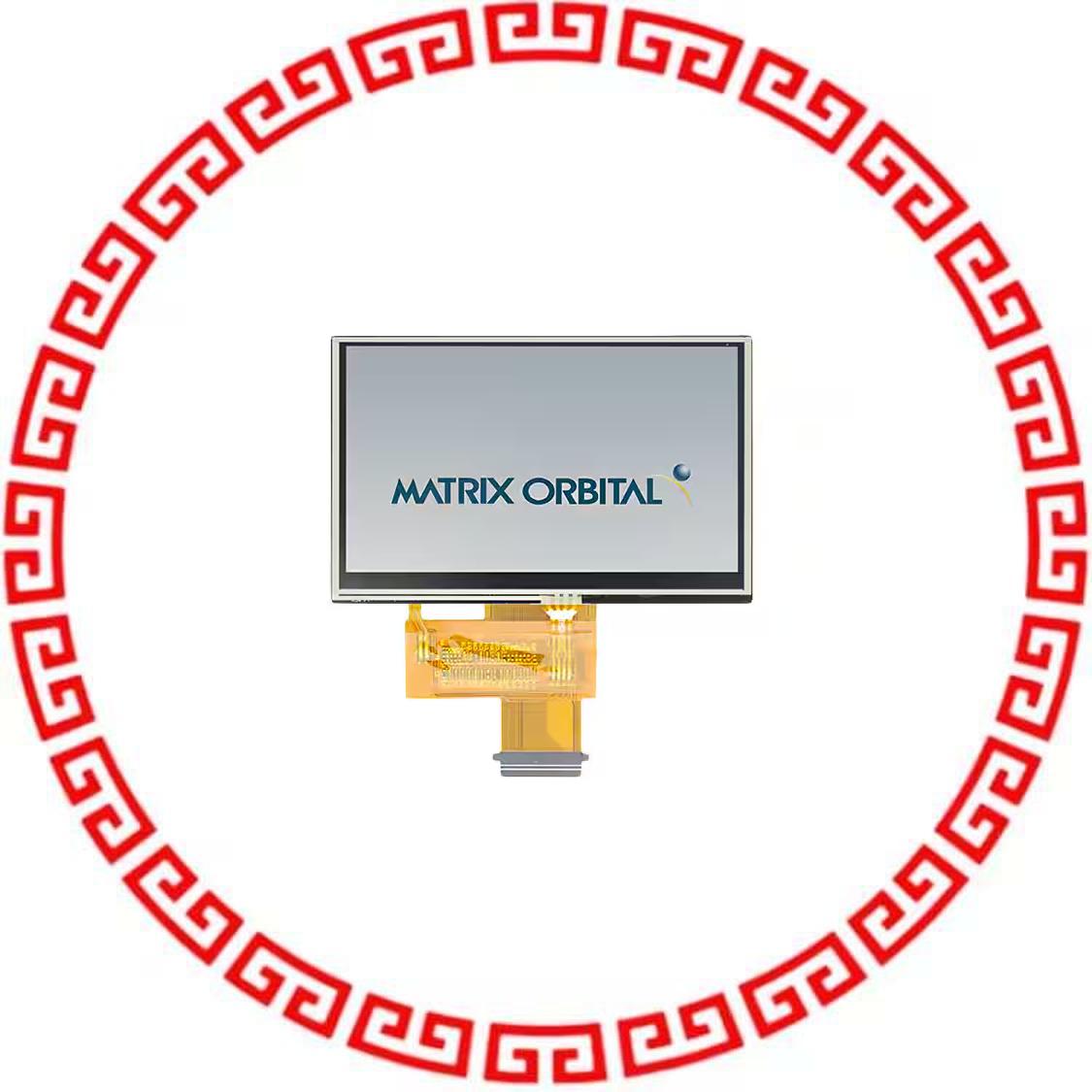 MOP-TFT480272-43A-BLM-TPR DISPLAY LCD TFT 4.3 INCH RES TOU