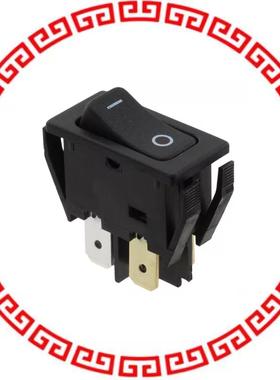 C1250APBB-086W SWITCH ROCKER DPST 16A 250V