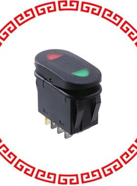 KMD3CMB8BBBRG2 SWITCH ROCKER DPDT 20A 125V