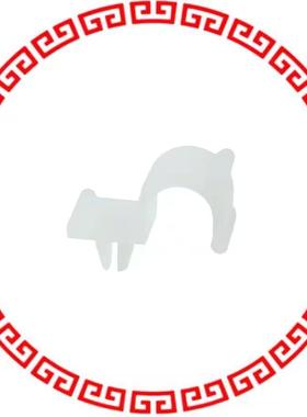 HURC-4-01 CBL CLIP U-TYPE NATURAL PUSH IN