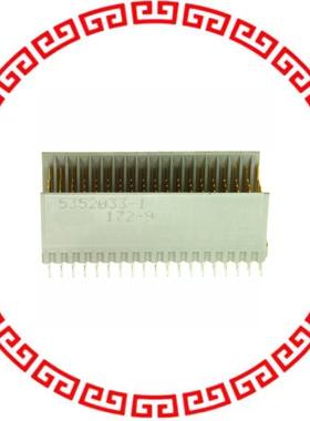 5352033-1 CONN 2MM HEADER 133POS STR GOLD