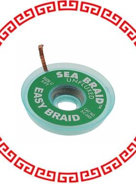 S-C-5AS DESOLDER BRAID UNFLUXD 0.075 5