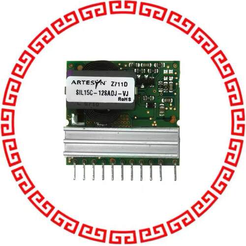 SIL15C-12SADJ-VJ DC DC CONVERTER 0.9-5V 75W