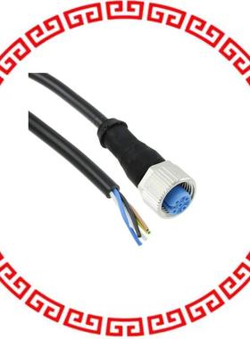 2273035-1 CBL FMALE TO WIRE LEAD 5P 4.92'