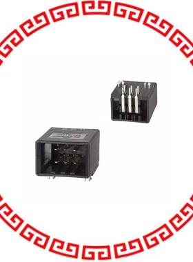 178303-2 CONN HDR 6POS DUAL R/A 15GOLD