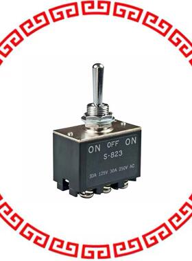 S823/U SWITCH TOGGLE DPDT 30A 125V