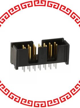 103308-2 CONN HEADER LOPRO STR 14POS GOLD