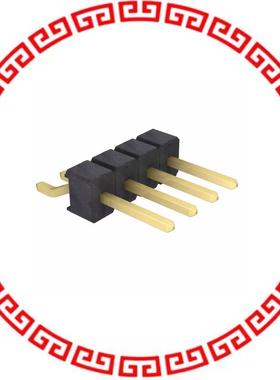 M20-8900405 4 WAY SIL HORIZ SMT PIN HDR