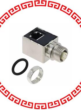 21033814401 ADAPTER M12 RJ45 CAT 5A ANGLED