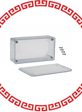 1591CTCL BOX PLSTC TRN CLR 4.72