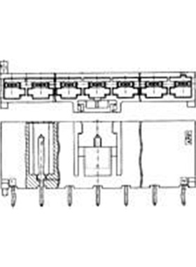 4-178841-2《AC Power Plugs & Receptacles AMP U/P SGL ROW 》