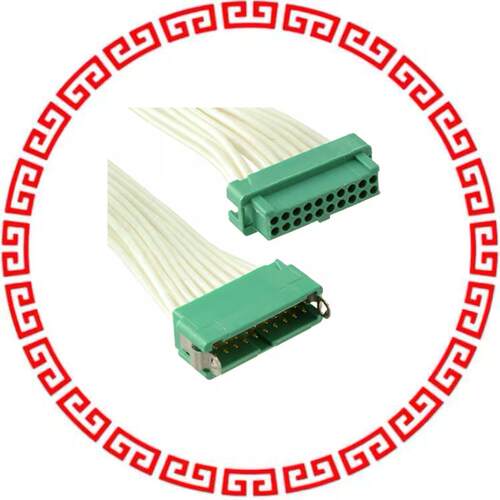 G125-MC12005L4-0150F 1.25MM M/F 20POS 26AWG 150M
