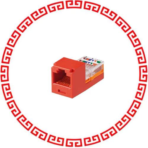 CJ588RDY MINI-COM MODULE, CAT 5E, UTP, 8