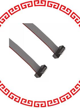 FFMD-05-D-06.00-01 CABLE ASSEM .05 10POS M-M 6