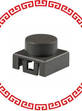 BTNK0210 CAP TACTILE ROUND DARK GRAY