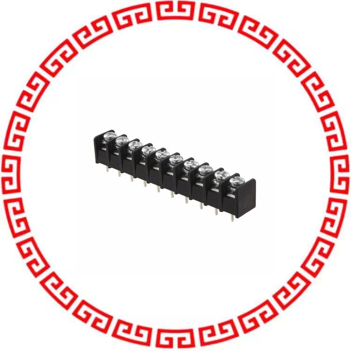 4DB-P108-10 CONN BARRIER STRP 10CIRC 0.325
