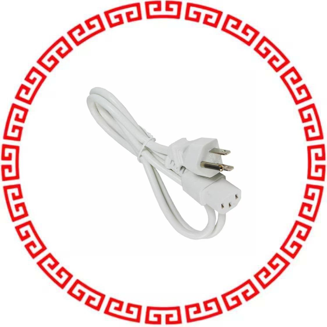 11-00035 CORD 18AWG 3COND PLG-RCPT 3.3'