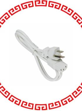 11-00035 CORD 18AWG 3COND PLG-RCPT 3.3'