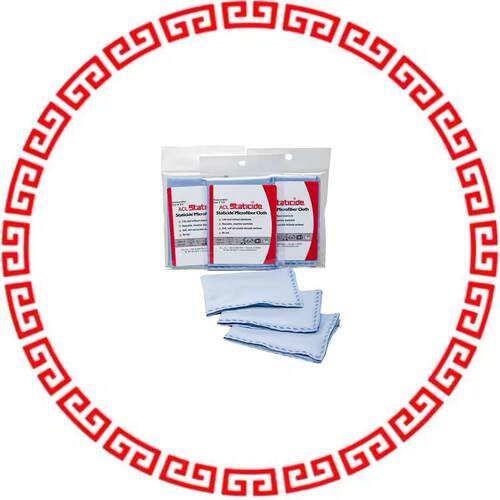 MFC24 STATICIDE MICROFIBER CLOTH BLUE