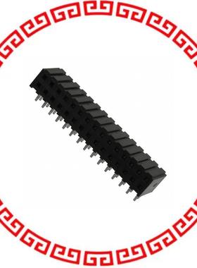 950430-5002-AR CONN SOCKET 30POS RT/A 2MM T/H