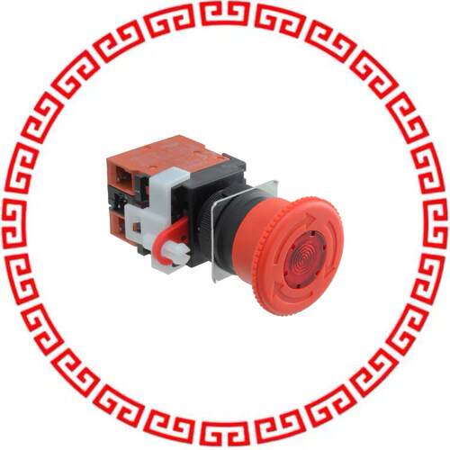 A22EL-M-12A-02 SWITCH PUSH DPST-NC 10A 110V