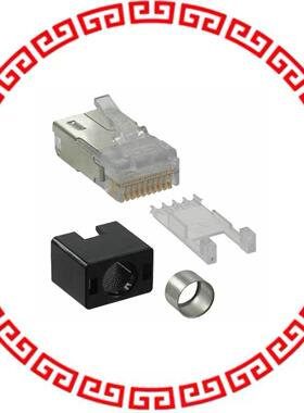 940-SP-361010-A108 CONN MOD PLUG 10P10C SHIELDED